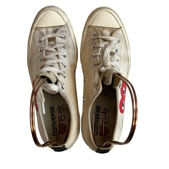 Comme des Garçons Play Converse Low Chuck Taylor Sneakers - Picture 5 of 14